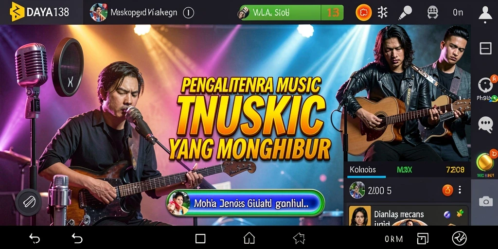 Screenshot gameplay DAYA138 menampilkan momen seru saat menciptakan musik.