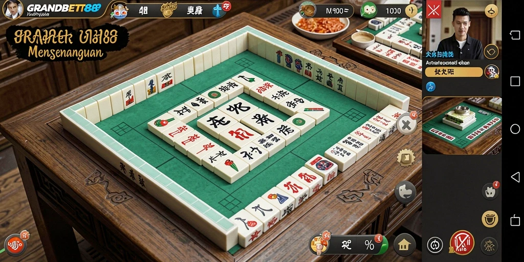 Tampilan gameplay yang memukau dan berwarna dari GRANDBET88.