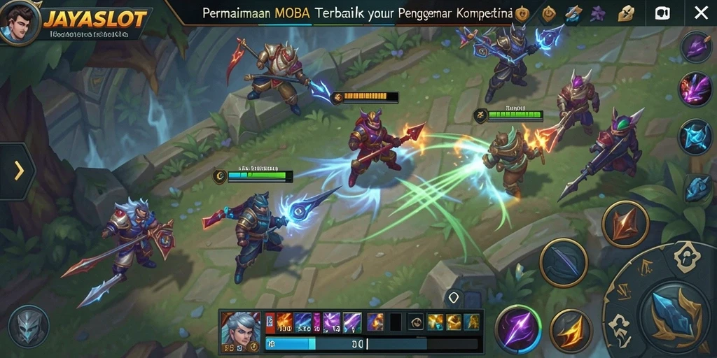 Tangkapan layar utama gameplay seru di JAYASLOT.