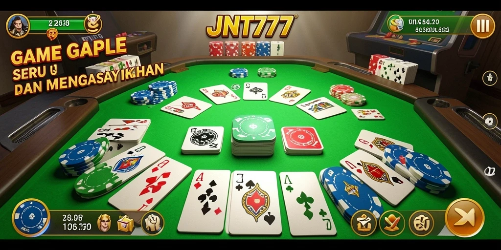 Screenshot menampilkan gameplay seru dari JNT777.