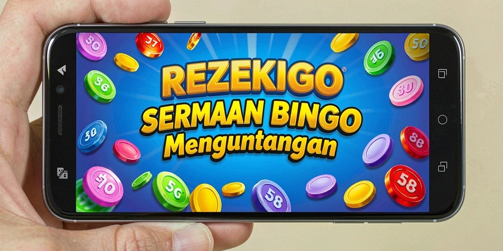 Screenshot gameplay REZEKIGO menampilkan keseruan bermain Bingo.