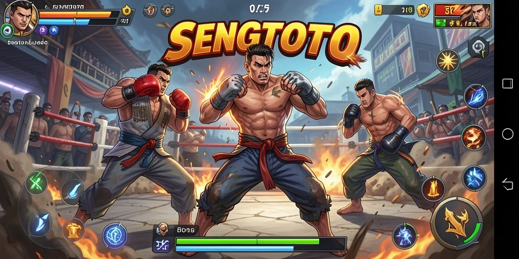 Tampilan gameplay SENGTOTO yang seru dan menegangkan.