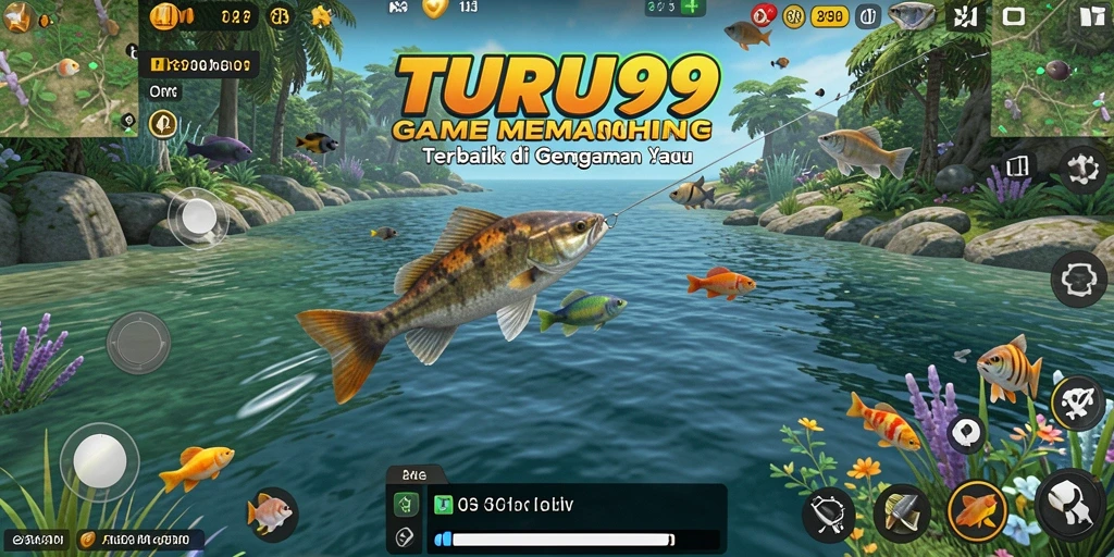 Screenshot TURU99 menunjukkan aksi memancing yang seru dan memukau.