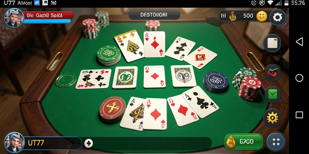 Tampilan gameplay UT77 yang seru dan menarik.