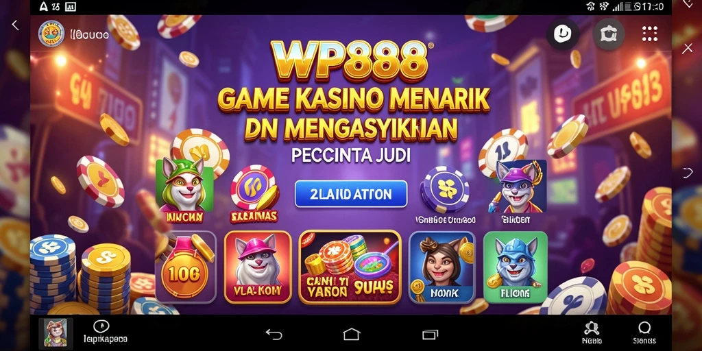 Tampilan gameplay WP888 yang menarik dan seru.